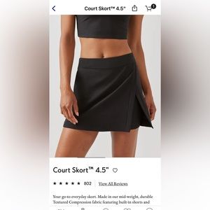 Outdoor Voices Court Skort 4.5”